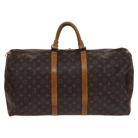 LOUIS VUITTON Monogram Keepall 55 Boston Bag - Picture 2 of 15